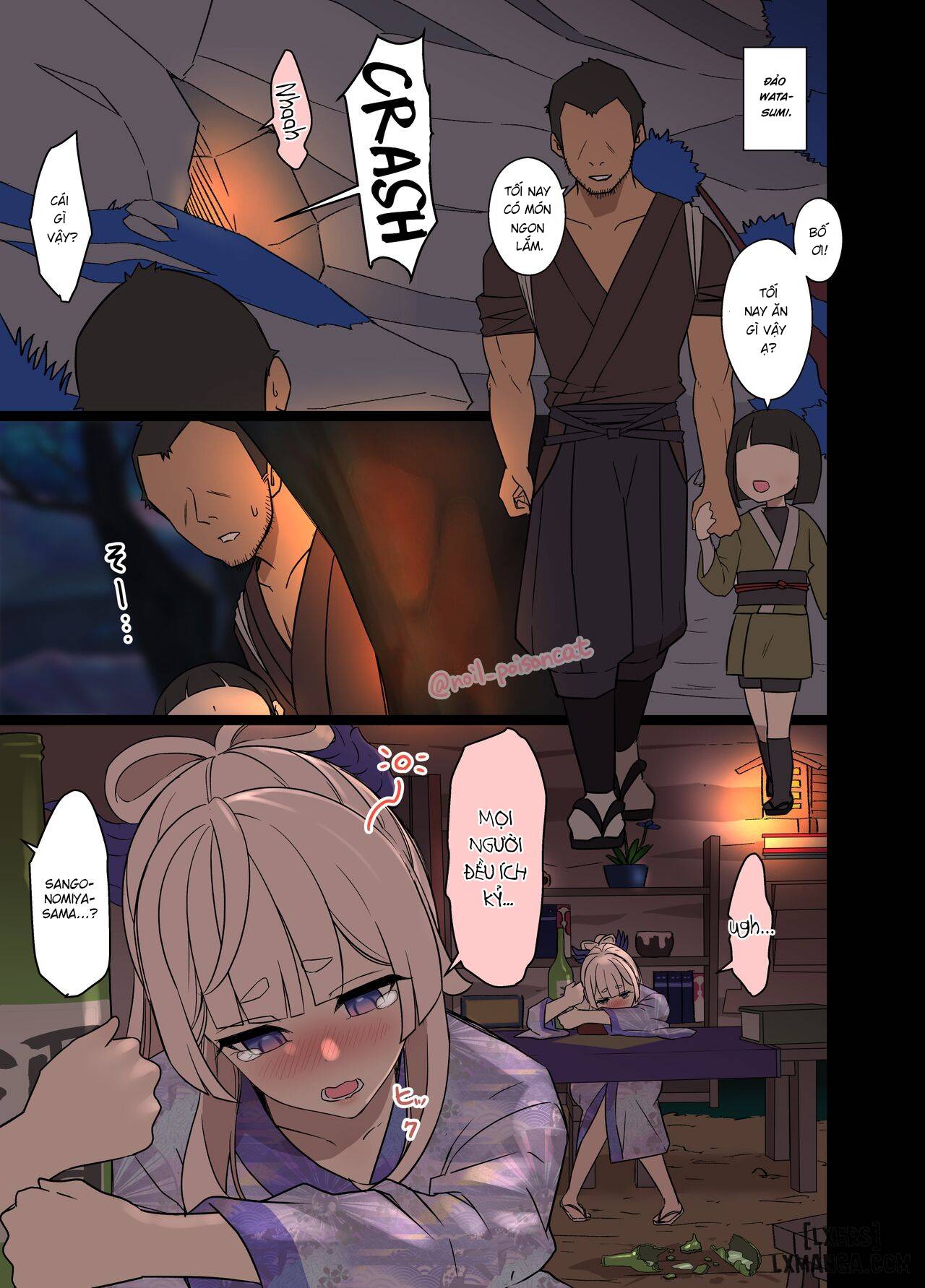 Deisui Shita Sangonomiya Kokomi ni Warui Koto o Suru Hanashi-Truyện Màu