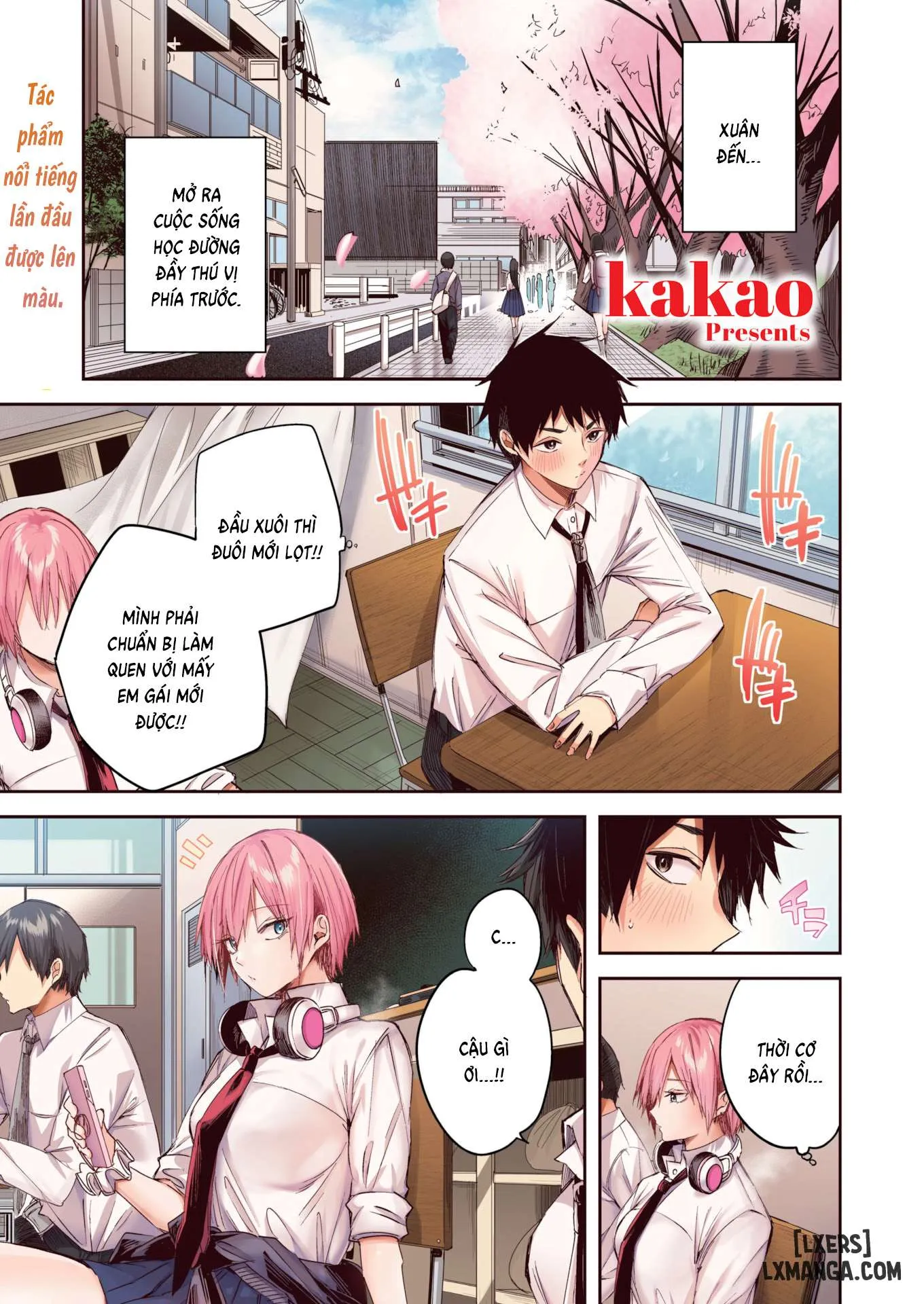 Usui-san is a Strawberry Blonde
